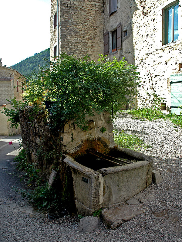 Fontaine montée du Tricot